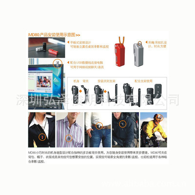 數碼攝像機-工廠批發迷你DV相機定制 航拍攝像機 聲控錄像禮品小相機MD80-數.